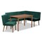 Baxton Studio 47.25 W, 27.75 H, Fabric "100% Polyester", Plywood, MDF, LVL, Foam, Rubber Wood 214-11962-11961-9305-ZORO - alternate 7